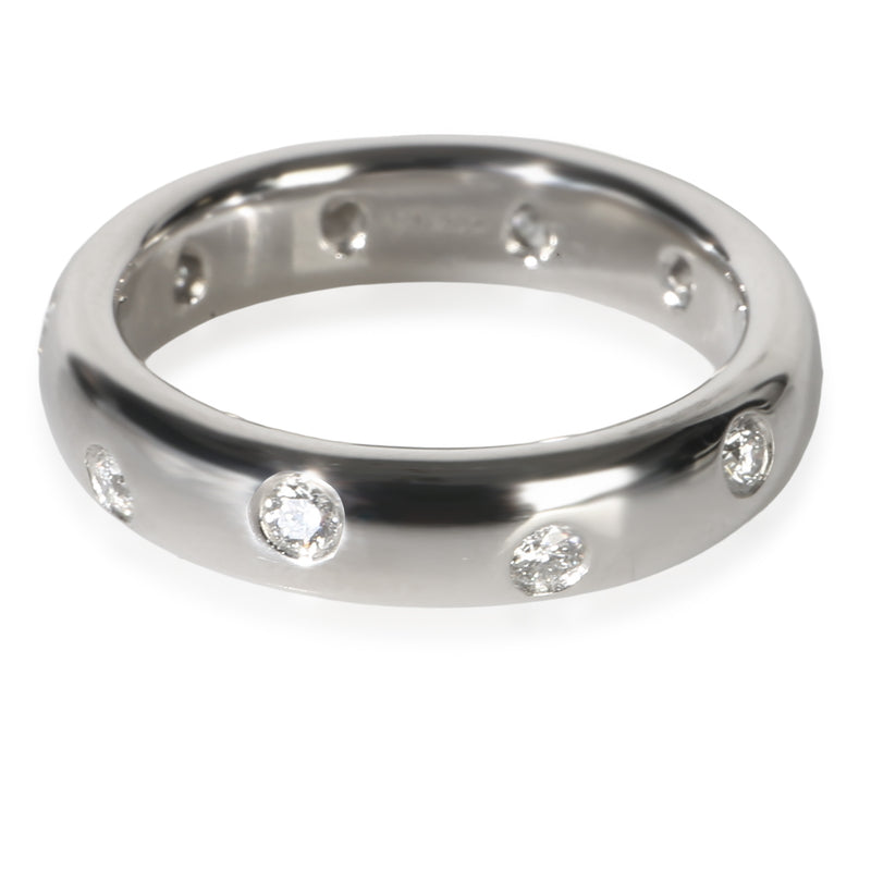 Tiffany & Co. Platinum Diamond Etoile Ring fv