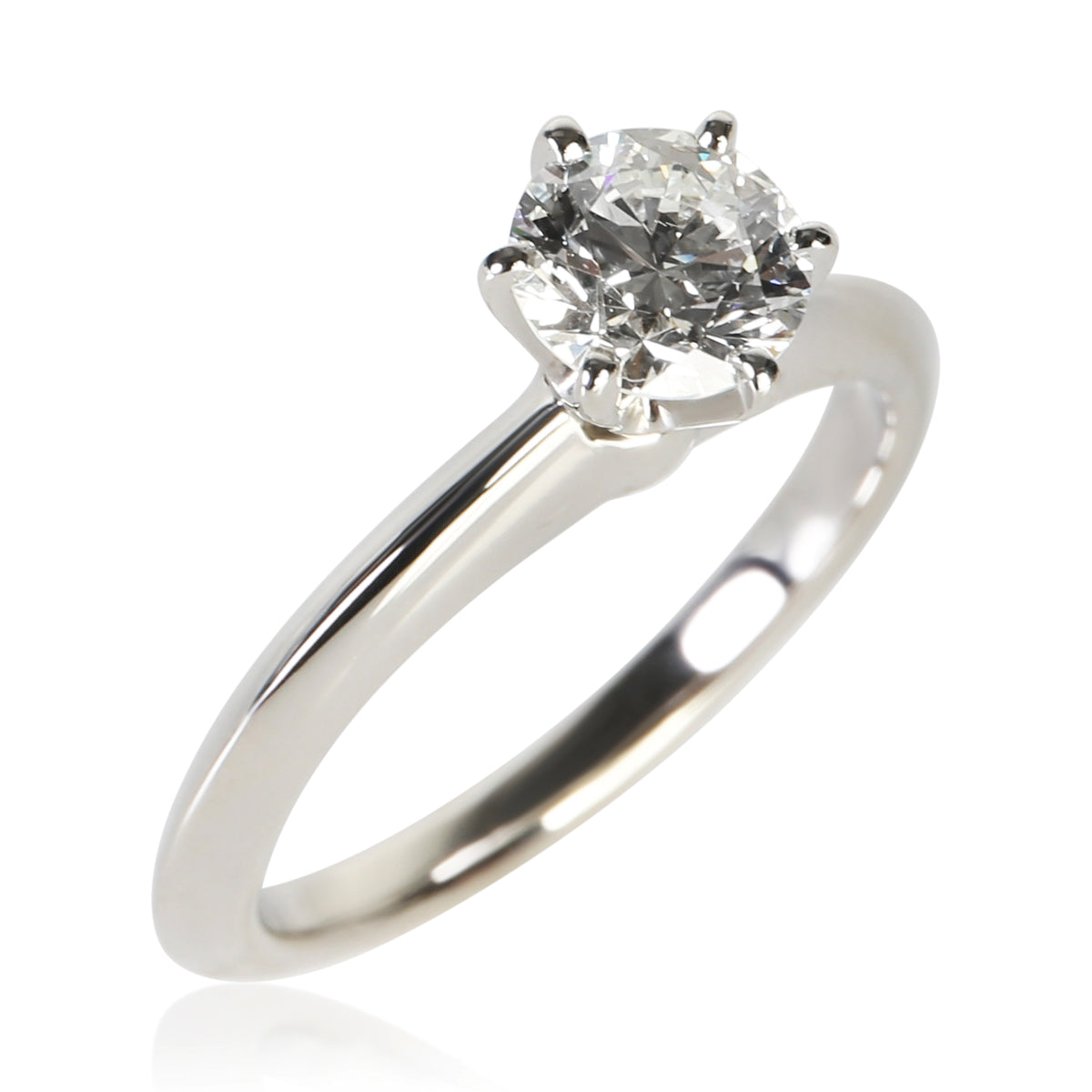 Tiffany & Co. 0.67 ct Round Brilliant Diamond Engagement Ring 7