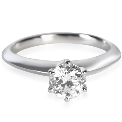 Tiffany & Co. 0.67 ct Round Brilliant Diamond Engagement Ring fv