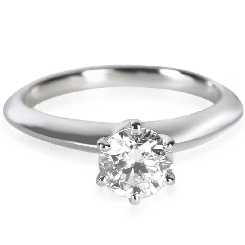 Tiffany & Co. 0.67 ct Round Brilliant Diamond Engagement Ring fv