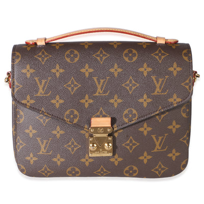 Louis Vuitton Monogram Canvas Pochette Metis Handbag fv