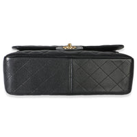 Chanel Black Quilted Caviar Jumbo Double Flap Bag Handbag 5