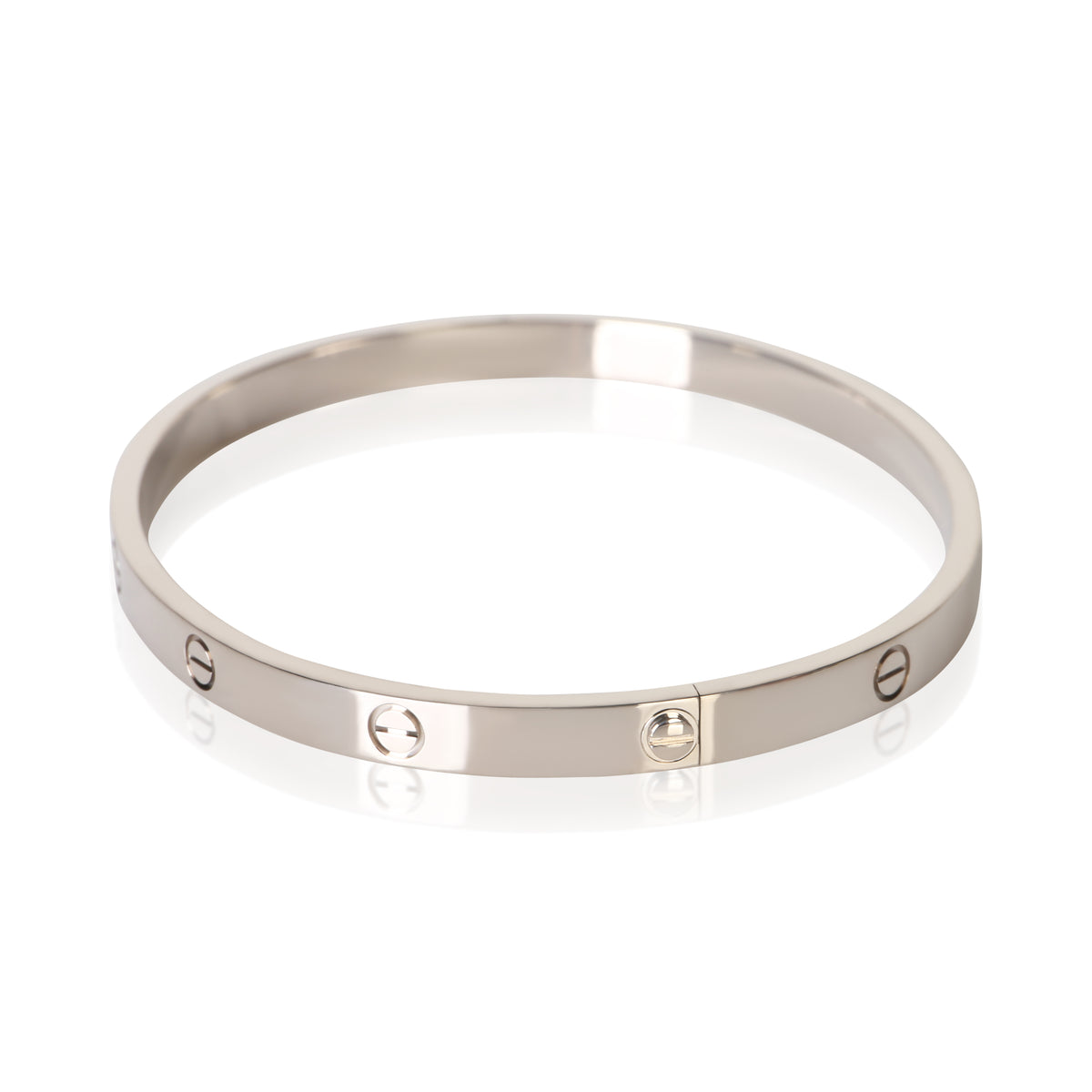 Cartier White Gold Medium Model Love Bracelet 2