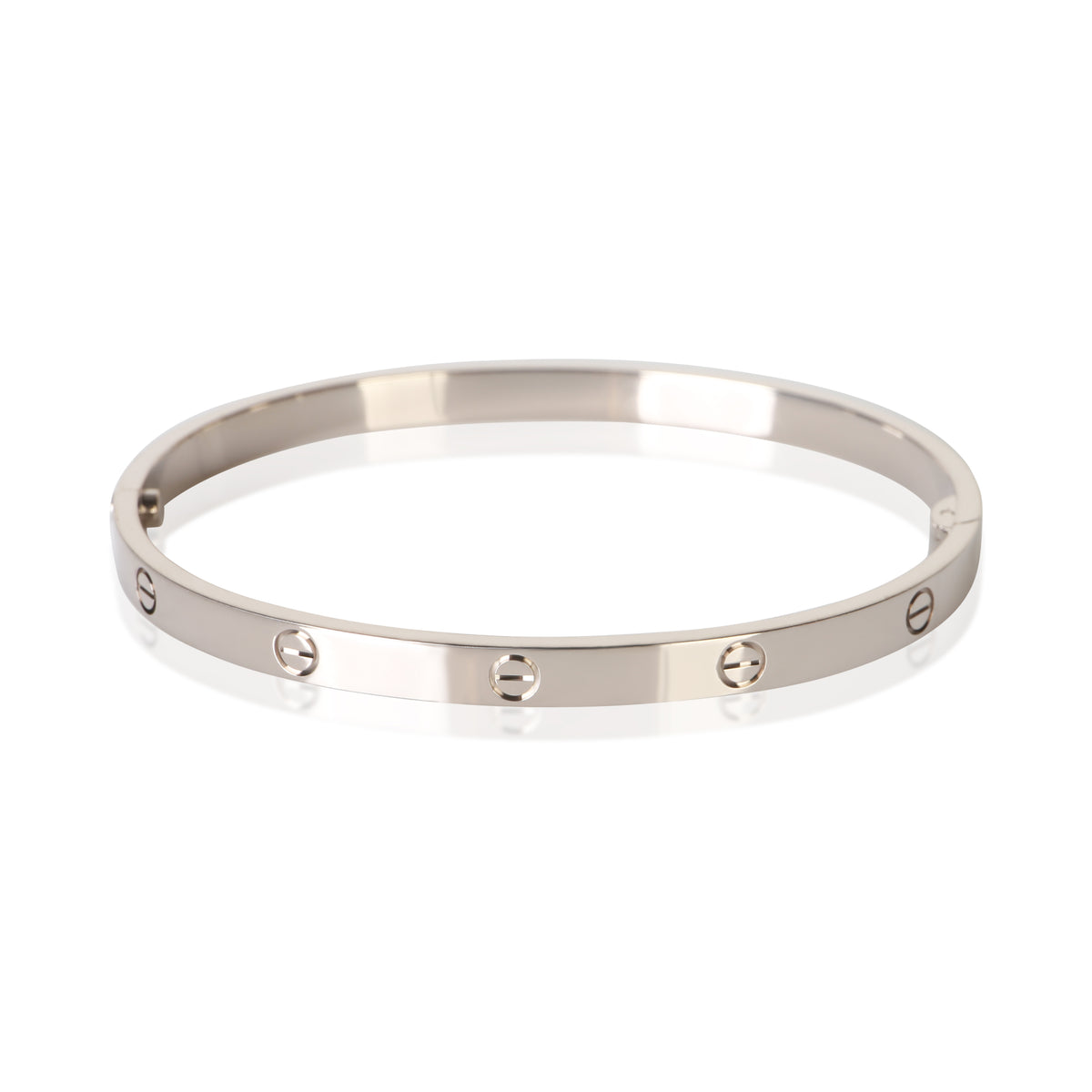 Cartier White Gold Medium Model Love Bracelet 3