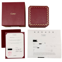 Cartier White Gold Medium Model Love Bracelet box