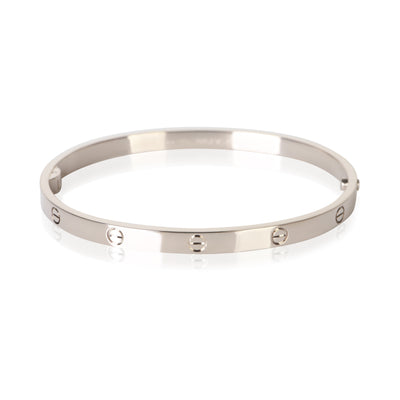 Cartier White Gold Medium Model Love Bracelet fv
