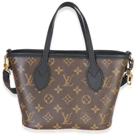 Louis Vuitton Black Monogram Canvas Neverfull Bandouliere Inside Out BB Handbag 3