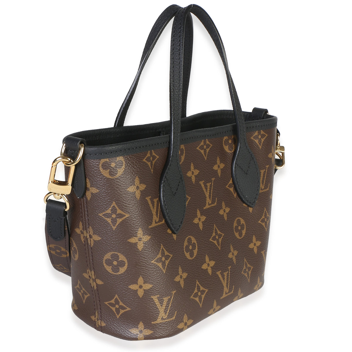 Louis Vuitton Black Monogram Canvas Neverfull Bandouliere Inside Out BB Handbag 4