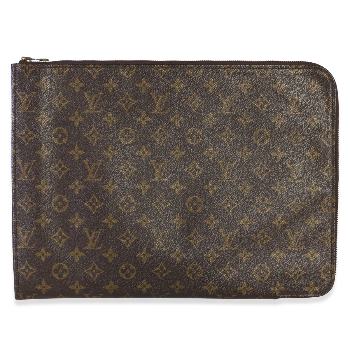 Louis Vuitton Monogram Laptop Case Handbag fv