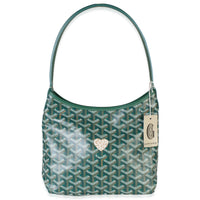 Goyard Green ine Canvas Mini Boheme Hobo Handbag fv