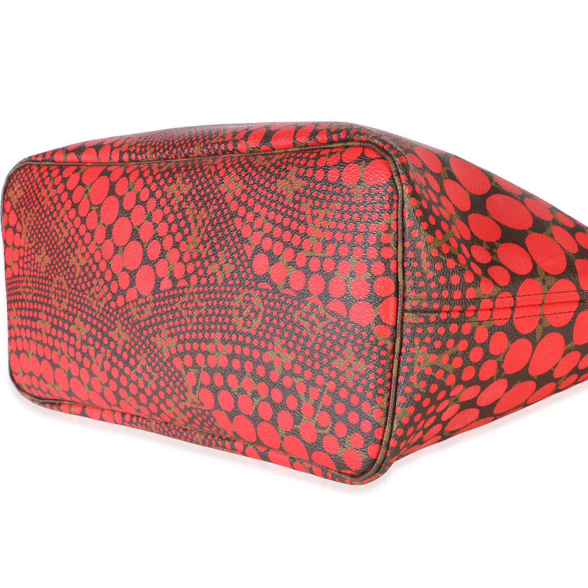 Louis Vuitton Red Monogram Canvas Kusama Waves Neverfull MM Handbag 6