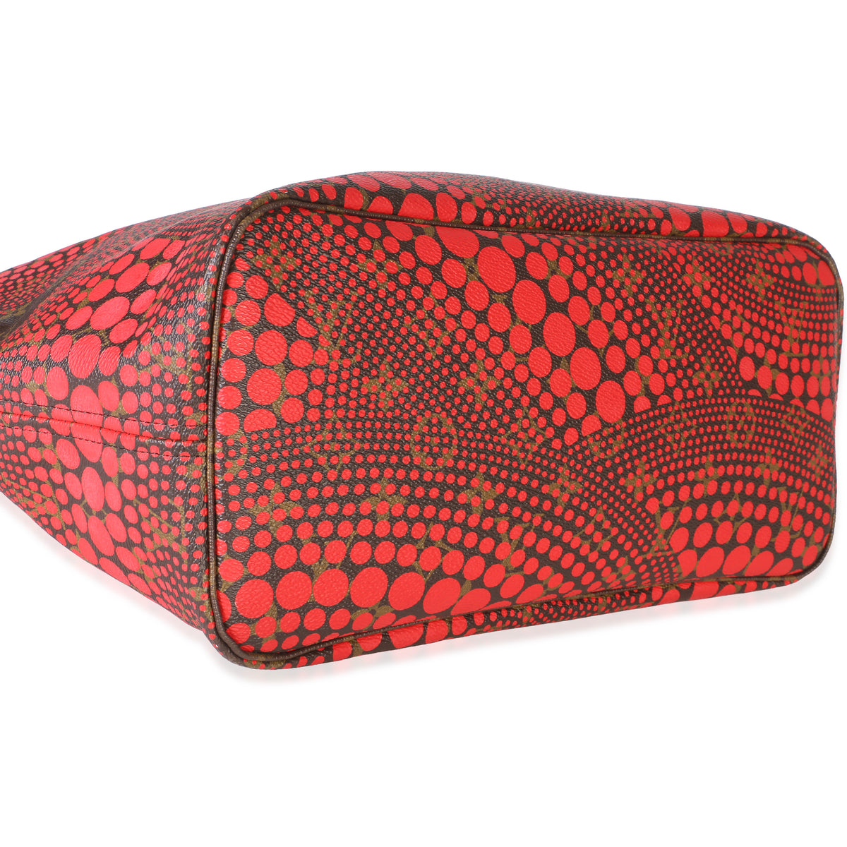 Louis Vuitton Red Monogram Canvas Kusama Waves Neverfull MM Handbag 7