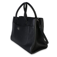 Chanel Black Grained Calfskin Small Neo Executive Shopper Tote Handbag 2