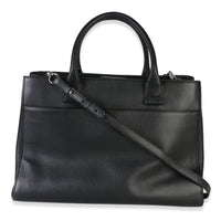 Chanel Black Grained Calfskin Small Neo Executive Shopper Tote Handbag 4