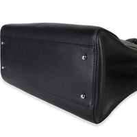 Chanel Black Grained Calfskin Small Neo Executive Shopper Tote Handbag 6