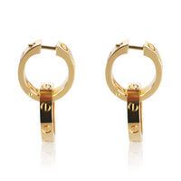 Cartier Yellow Gold Diamond Love Multiwear Earrings 2