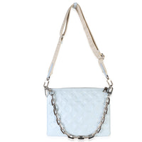 Louis Vuitton Light Blue Monogram Embossed Lambskin Coussin PM Handbag 9