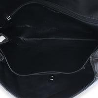 Chanel Black Quilted Lambskin Boy Accordion Flap Bag Handbag 11
