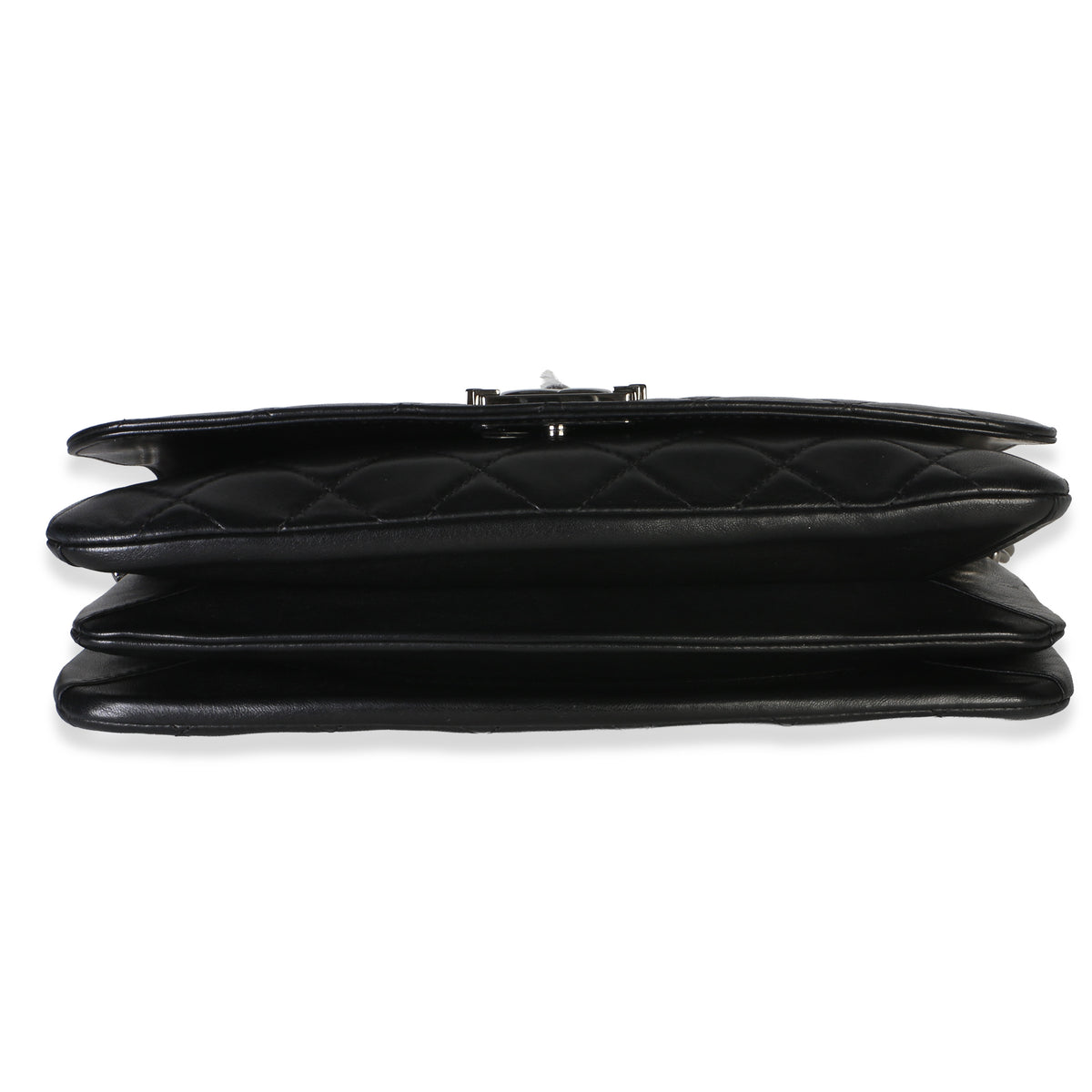 Chanel Black Quilted Lambskin Boy Accordion Flap Bag Handbag 6