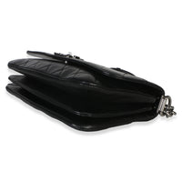Chanel Black Quilted Lambskin Boy Accordion Flap Bag Handbag 7
