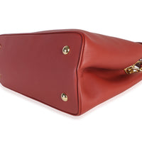 Louis Vuitton Rust Smooth Grained Calfskin Capucines GM Souple Handbag 6