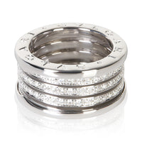 BVLGARI White Gold Diamond B.zero1 Ring 2