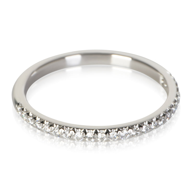 Tiffany & Co. Platinum Diamond Soleste Half Eternity Band 1