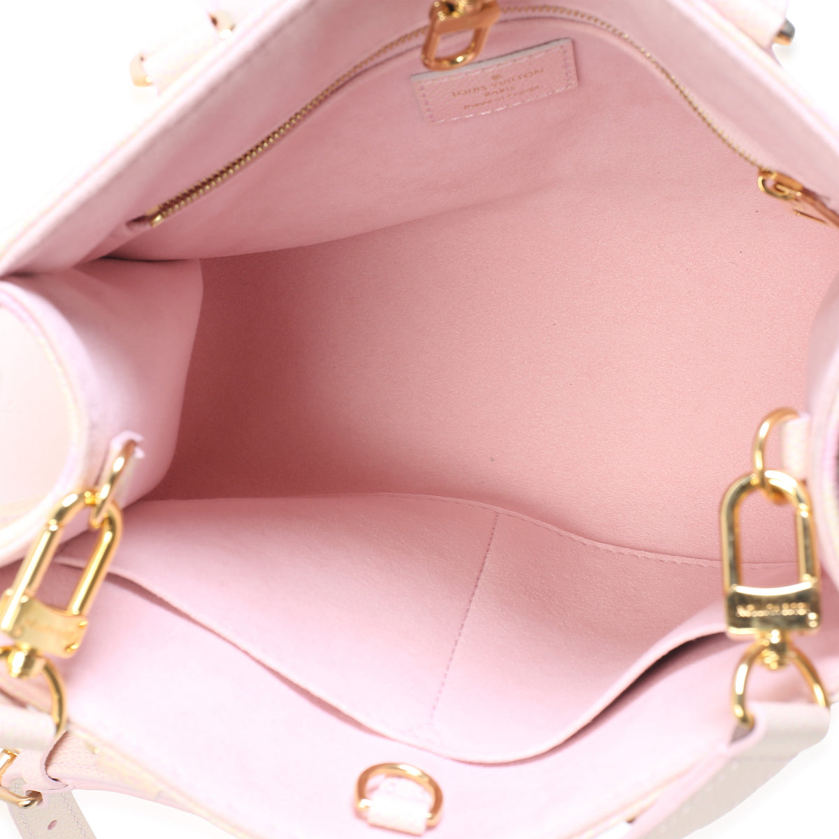 Louis Vuitton Pink Monogram Empreinte Summer Stardust Onthego PM Handbag 8