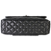 Chanel 24C Black Quilted Caviar Maxi XXL Travel Flap Bag Handbag 5