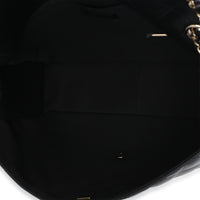 Chanel 24C Black Quilted Caviar Maxi XXL Travel Flap Bag Handbag 9