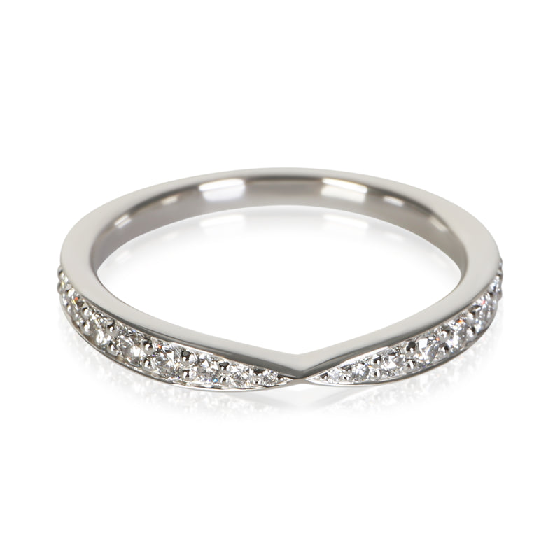 Tiffany & Co. Platinum Diamond Harmony Band 1