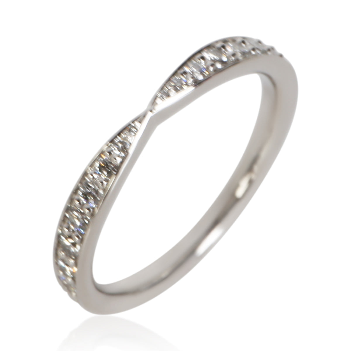 Tiffany & Co. Platinum Diamond Harmony Band 3