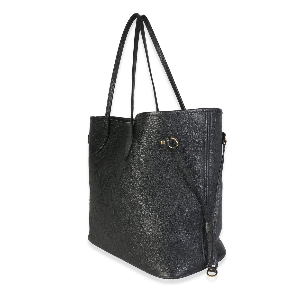 Louis Vuitton Black Giant Monogram Empreinte Neverfull MM Handbag 2