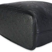 Louis Vuitton Black Giant Monogram Empreinte Neverfull MM Handbag 6