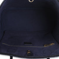 Louis Vuitton Black Giant Monogram Empreinte Neverfull MM Handbag 8