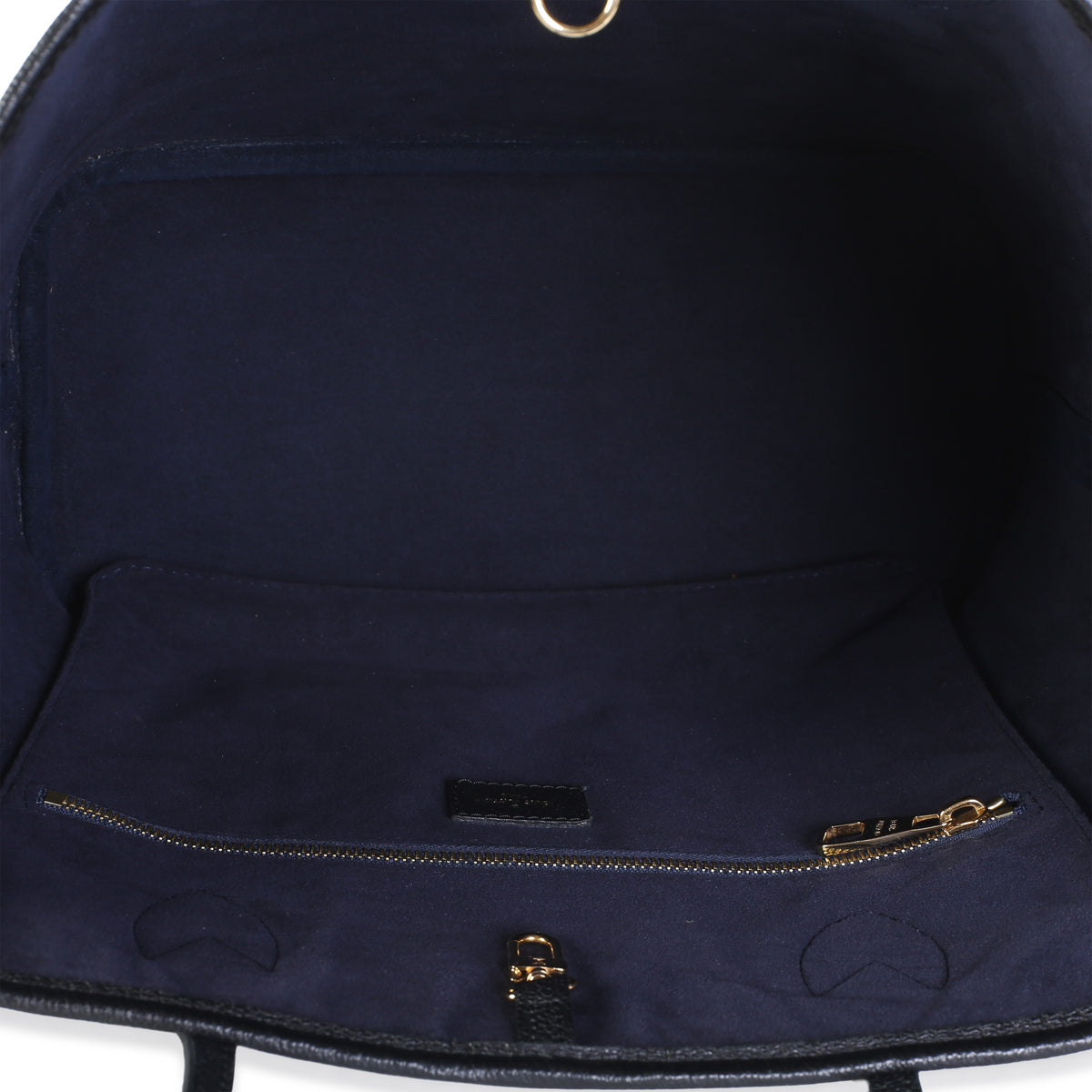 Louis Vuitton Black Giant Monogram Empreinte Neverfull MM Handbag 8