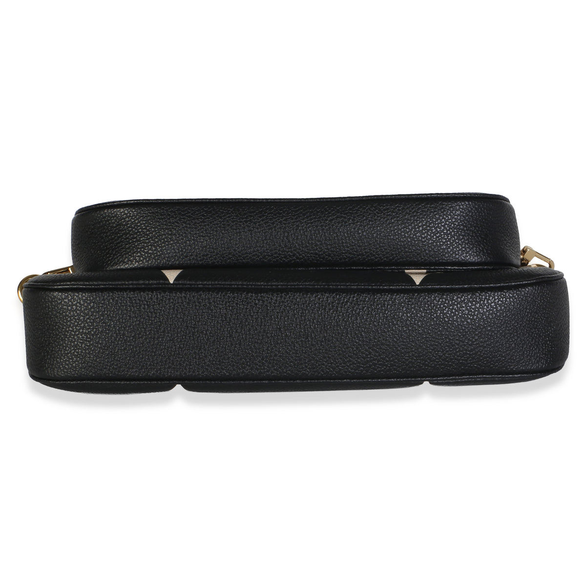Louis Vuitton Black Beige Giant Monogram Empreinte Multi Pochette Accessoires Handbag 5