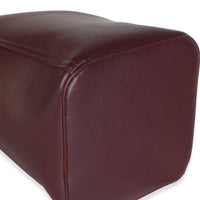 Loewe Dark Burgundy Calfskin Medium Pebble Bucket Bag Handbag 7