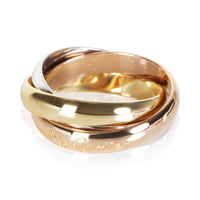 Cartier 3 Tone Gold Le Must de  Trinity Ring fv