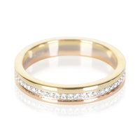 Cartier 3 Tone Gold Diamond Vendome Louis  Band 3