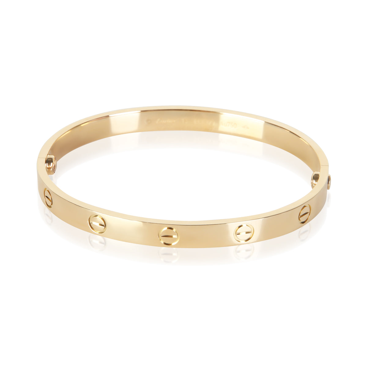 Cartier Yellow Gold Love Bracelet fv