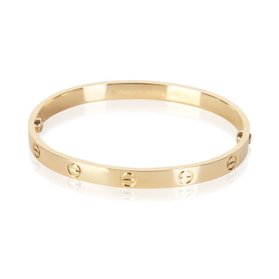 Cartier Yellow Gold Love Bracelet fv