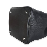 Hermès Black Clemence Picotin Lock 22 PHW Handbag 7