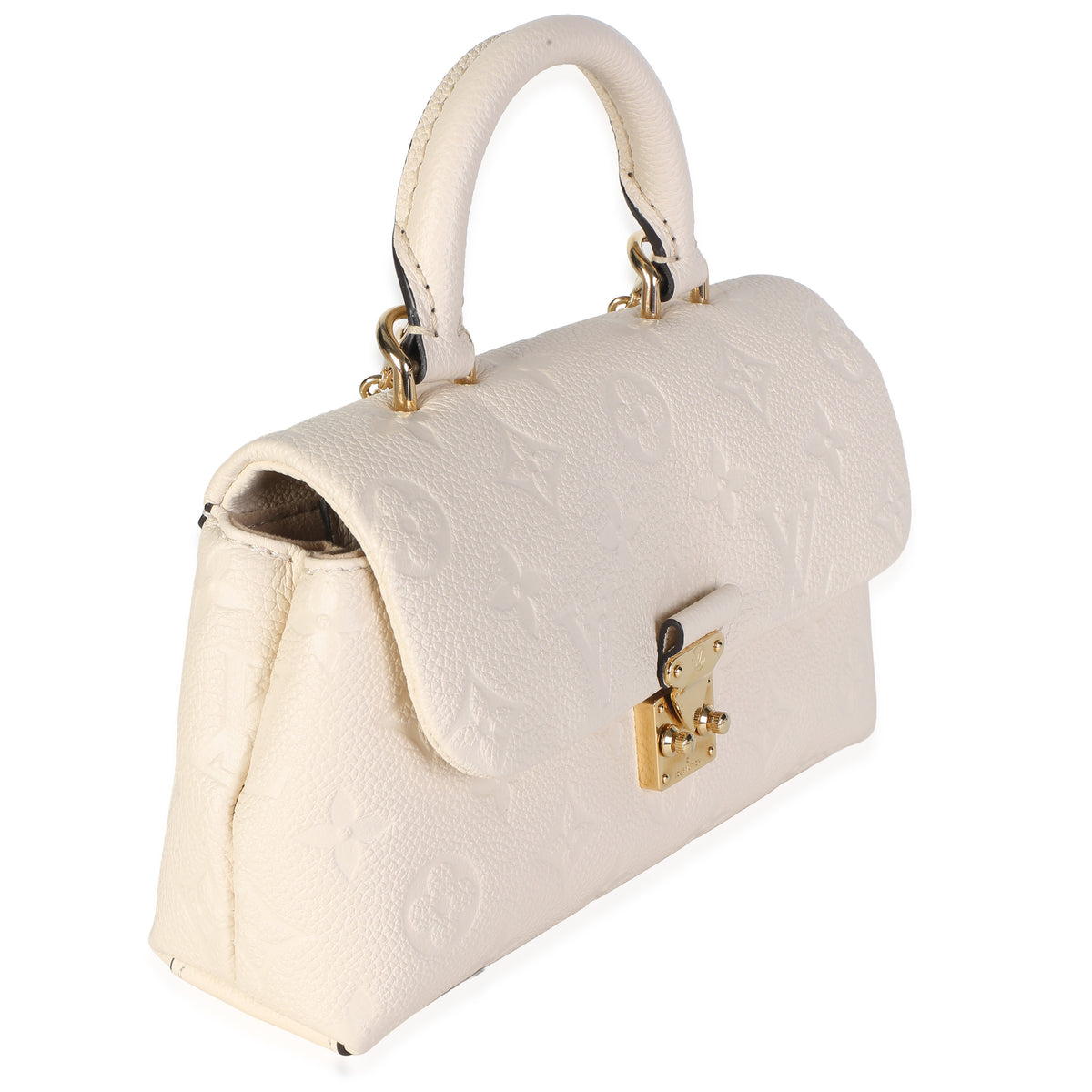 Louis Vuitton Cream Monogram Empreinte Nano Madeleine Handbag 3