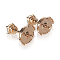 Tiffany & Co. Rose Gold Diamond Stud Earrings 3
