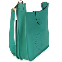 Hermès Vert Vertigo Clemence Evelyne III 29 GHW Handbag 3