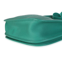 Hermès Vert Vertigo Clemence Evelyne III 29 GHW Handbag 6