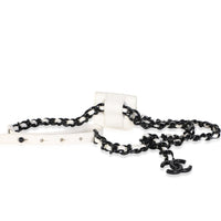 Chanel White Quilted Caviar My Everything Airpods Pro Holder Belt Bag Handbag 4