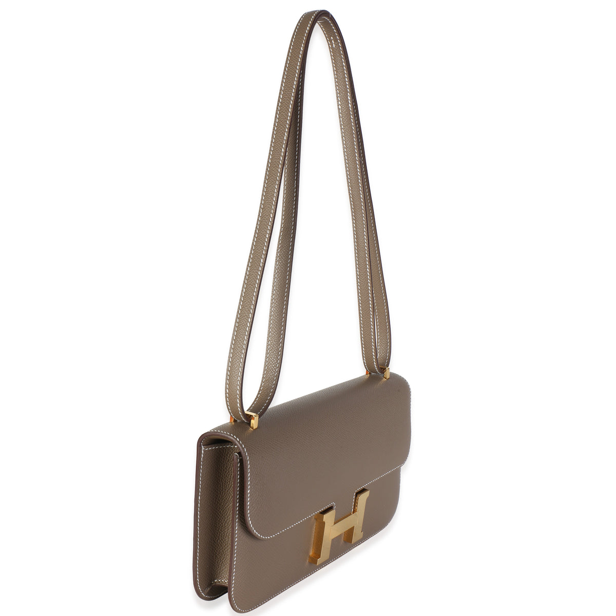 Hermès Etoupe Epsom Constance 1 Elan GHW Handbag 3