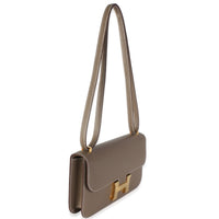 Hermès Etoupe Epsom Constance 1 Elan GHW Handbag 3